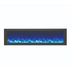 Amantii 40" Panorama Deep Lumina Indoor or Outdoor Electric Fireplace - Green Vista Living