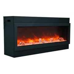 Amantii 40" Panorama Deep Lumina Indoor or Outdoor Electric Fireplace - Green Vista Living
