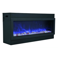 Amantii 40" Panorama Deep Lumina Indoor or Outdoor Electric Fireplace - Green Vista Living