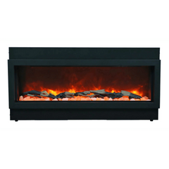 Amantii 40" Panorama Deep Lumina Indoor or Outdoor Electric Fireplace - Green Vista Living