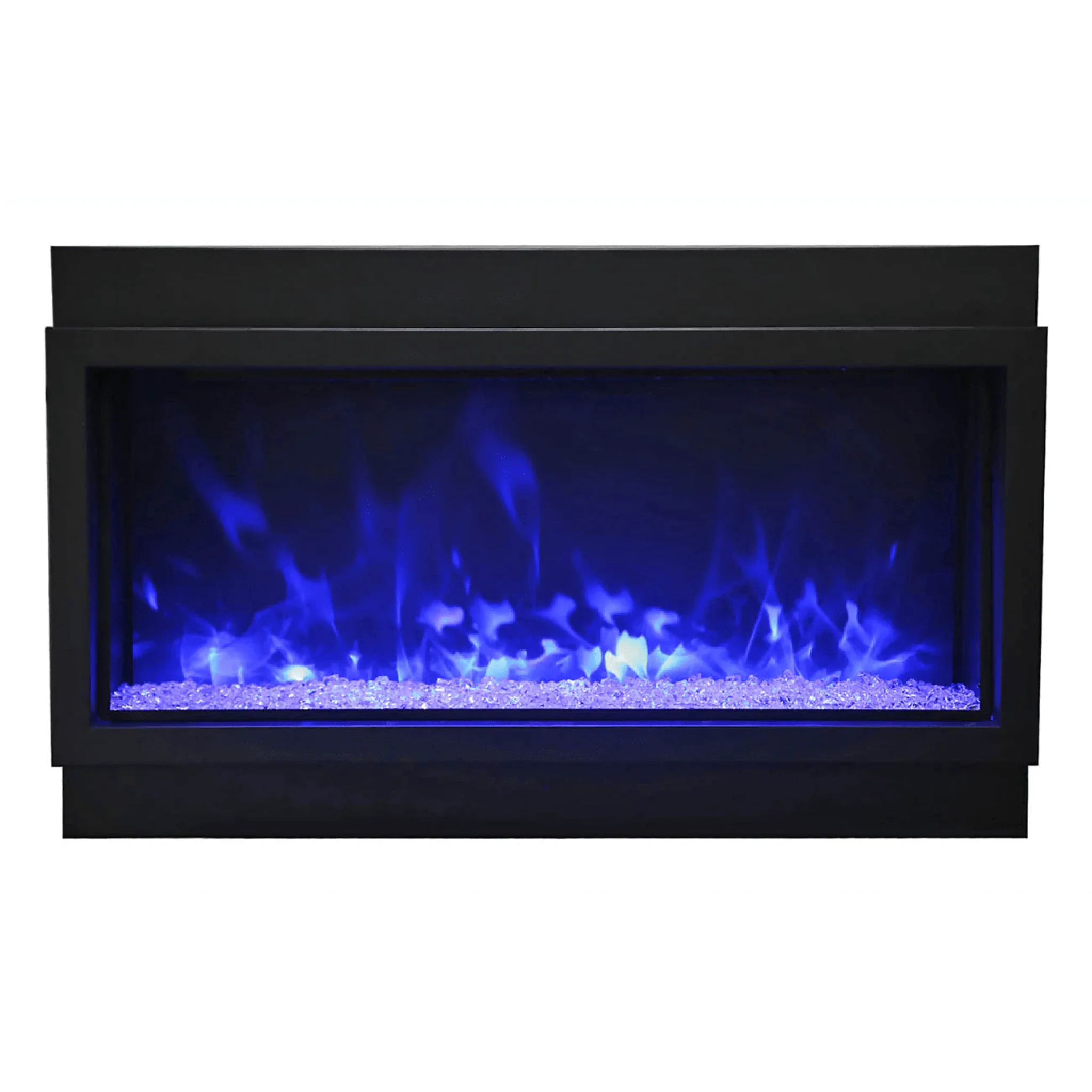 Amantii 40" Panorama Deep Lumina Indoor or Outdoor Electric Fireplace - Green Vista Living