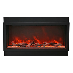 Amantii 40" Panorama Deep Lumina Indoor or Outdoor Electric Fireplace - Green Vista Living