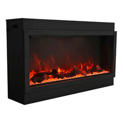Amantii 40" Panorama Deep Lumina Indoor or Outdoor Electric Fireplace - Green Vista Living