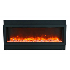 Amantii 40" Panorama Deep Lumina Indoor or Outdoor Electric Fireplace - Green Vista Living
