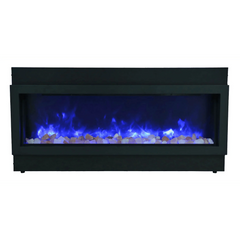 Amantii 40" Panorama Deep Lumina Indoor or Outdoor Electric Fireplace - Green Vista Living