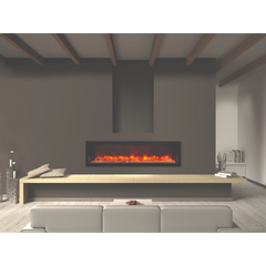 Amantii 40" Panorama Deep Lumina Indoor or Outdoor Electric Fireplace - Green Vista Living
