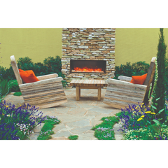 Amantii 40" Panorama Deep Lumina Indoor or Outdoor Electric Fireplace - Green Vista Living