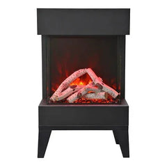 Amantii Cube 2025WM Lumina Smart Electric Fireplace – Freestanding / Wall Mounted (CUBE-2025WM-LUMINA) - Green Vista Living