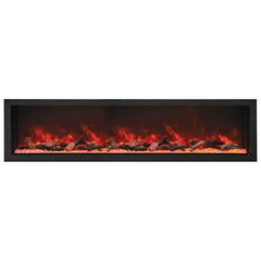 Amantii Panorama Deep Extra Tall 88 Inch Indoor Outdoor Electric Fireplace - Green Vista Living