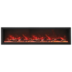 Amantii Panorama Deep Extra Tall 40 Inch Indoor Outdoor Electric Fireplace - Green Vista Living