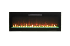 Amantii Fire & Ice Evolution 50" Linear Electric Fireplace with Multi-Color Flame Effects - Green Vista Living