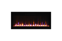 Amantii Fire & Ice Evolution 60" WiFi-Enabled Linear Wall-Mount Electric Fireplace