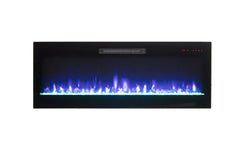 Amantii Fire & Ice Evolution 60" WiFi-Enabled Linear Wall-Mount Electric Fireplace - Green Vista Living