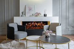 Amantii Signature MultiView Holo 55" 3-Sided Indoor Electric Fireplace - Green Vista Living