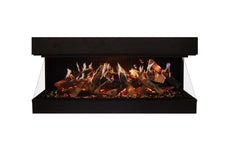 Amantii Signature MultiView Holo 55" 3-Sided Indoor Electric Fireplace - Green Vista Living