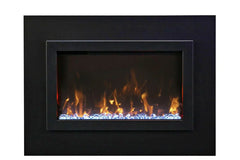 Amantii Traditional Bespoke 30-Inch Built-In Indoor/Outdoor Smart Electric Firebox Insert - Green Vista Living