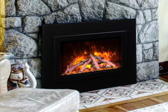 Amantii TRD-26 Traditional Indoor 26 Inch Built-In Electric Fireplace - Green Vista Living