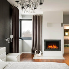 Amantii TRD-30 Traditional Indoor 30 Inch Built-In Electric Fireplace