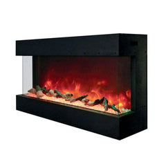 Amantii Tru-View XL Deep 50" Three-Sided Built-In Electric Fireplace for Indoor/Outdoor Use - Green Vista Living