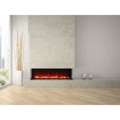Amantii Tru-View XL Deep 60" Three-Sided Electric Fireplace for Indoor or Outdoor Installations - Green Vista Living