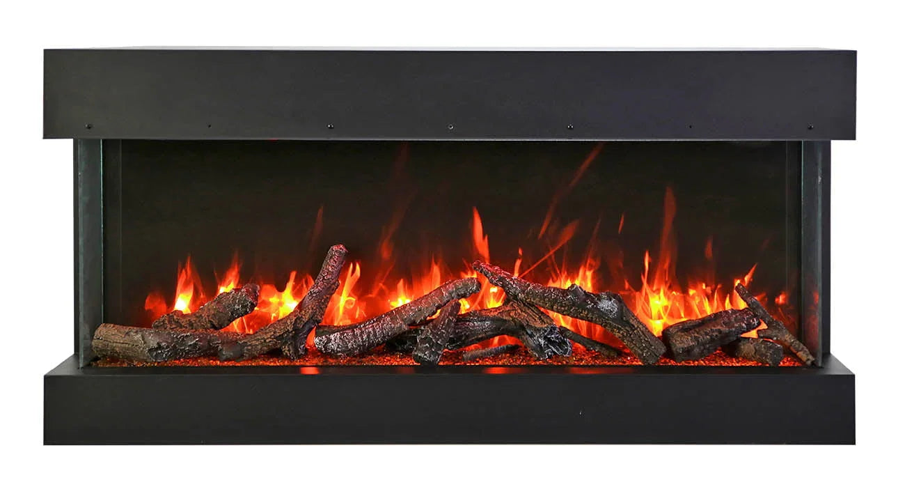 Remii 30-BAY-SLIM Indoor/Outdoor 30 inch 3 Sided Electric Fireplace - Green Vista Living