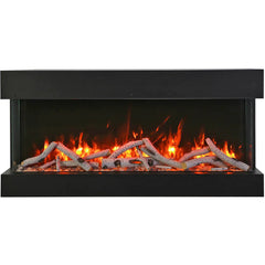 Remii 40-BAY-SLIM Indoor/Outdoor 40 inch 3 Sided Electric Fireplace - Green Vista Living