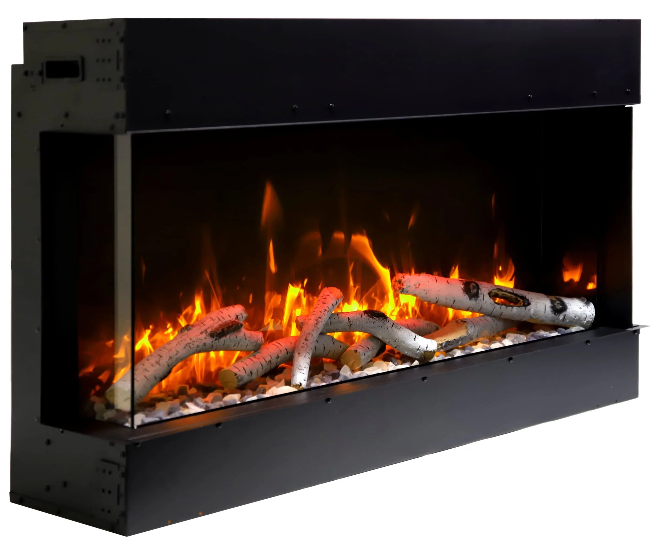 Remii 40-BAY-SLIM Indoor/Outdoor 40 inch 3 Sided Electric Fireplace - Green Vista Living