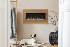 Remii 102745-XS Extra Slim 45 inch Built-in Indoor Outdoor Electric Fireplace - Green Vista Living