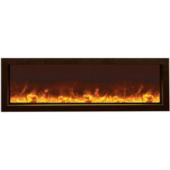 Remii 102745-XS Extra Slim 45 inch Built-in Indoor Outdoor Electric Fireplace - Green Vista Living