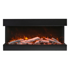 Remii 50-BAY-SLIM Indoor/Outdoor 50 inch 3 Sided Electric Fireplace - Green Vista Living