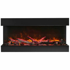 Remii 50-BAY-SLIM Indoor/Outdoor 50 inch 3 Sided Electric Fireplace - Green Vista Living