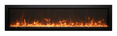 Amantii Remii 65 inch WM-SLIM-65 Smart Indoor Extra Slim Wall Mount Electric Fireplace