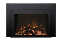 Amantii Traditional Bespoke 30-Inch Built-In Indoor/Outdoor Smart Electric Firebox Insert - Green Vista Living
