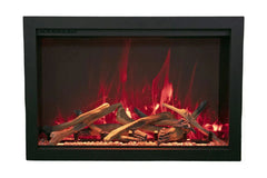 Amantii Traditional Bespoke 30-Inch Built-In Indoor/Outdoor Smart Electric Firebox Insert - Green Vista Living