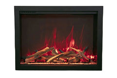 Amantii Traditional Bespoke 48-Inch Built-In Indoor/Outdoor Smart Electric Firebox Insert - Green Vista Living