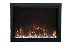 Amantii Traditional Bespoke 48-Inch Built-In Indoor/Outdoor Smart Electric Firebox Insert - Green Vista Living