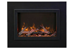 Amantii Traditional Bespoke 30-Inch Built-In Indoor/Outdoor Smart Electric Firebox Insert - Green Vista Living