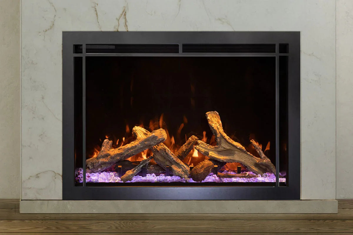 Amantii Traditional Lumina 38-Inch Built-In Indoor/Outdoor Smart Electric Firebox Insert - Green Vista Living
