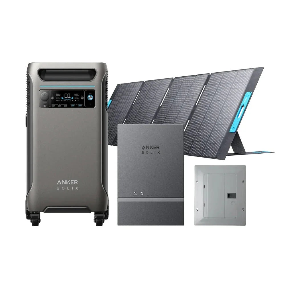 Anker SOLIX F3800 Smart Home Power Kit (With a Free Anker SOLIX F3800 Protective Cover Bag) - Green Vista Living