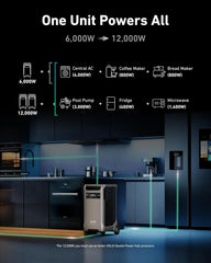 Anker SOLIX F3800 x 2 + Double Power Hub (With a Free Anker SOLIX F3800 Protective Cover Bag) - Green Vista Living