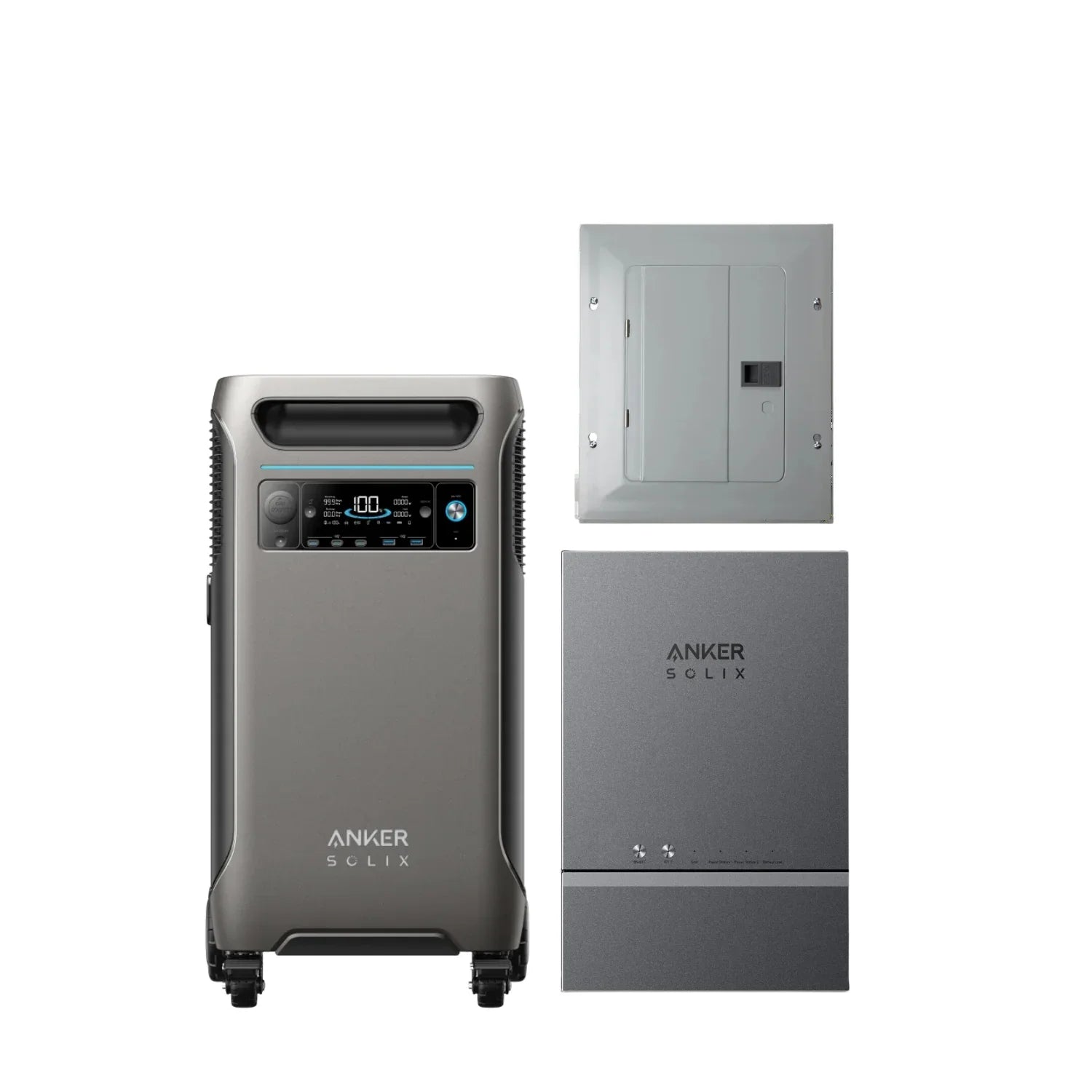 Anker SOLIX F3800 + Smart Home Power Kit (Home Power Panel + Subpanel) - Green Vista Living