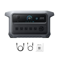 Anker SOLIX C2000 Gen 2 Portable Power Station | 2048Wh | 2400W | 800W Solar Input - Green Vista Living