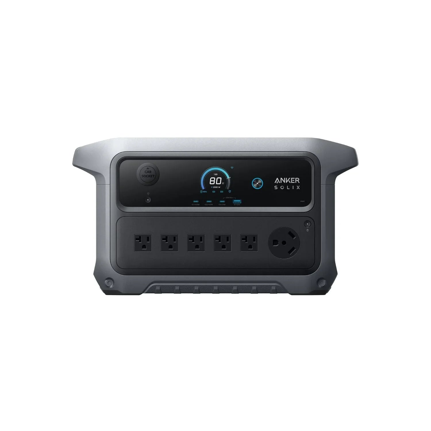 Anker SOLIX C2000 Gen 2 Portable Power Station | 2048Wh | 2400W | 800W Solar Input - Green Vista Living