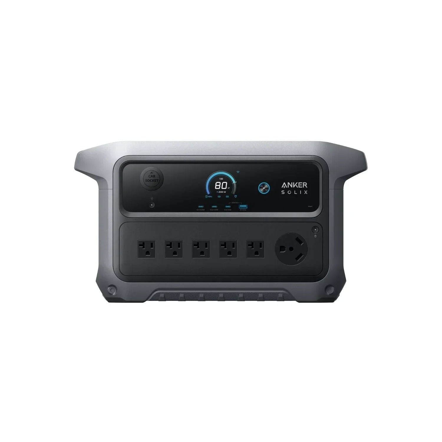 Anker SOLIX C2000 Gen 2 Portable Power Station | 2048Wh | 2400W | 800W Solar Input - Green Vista Living