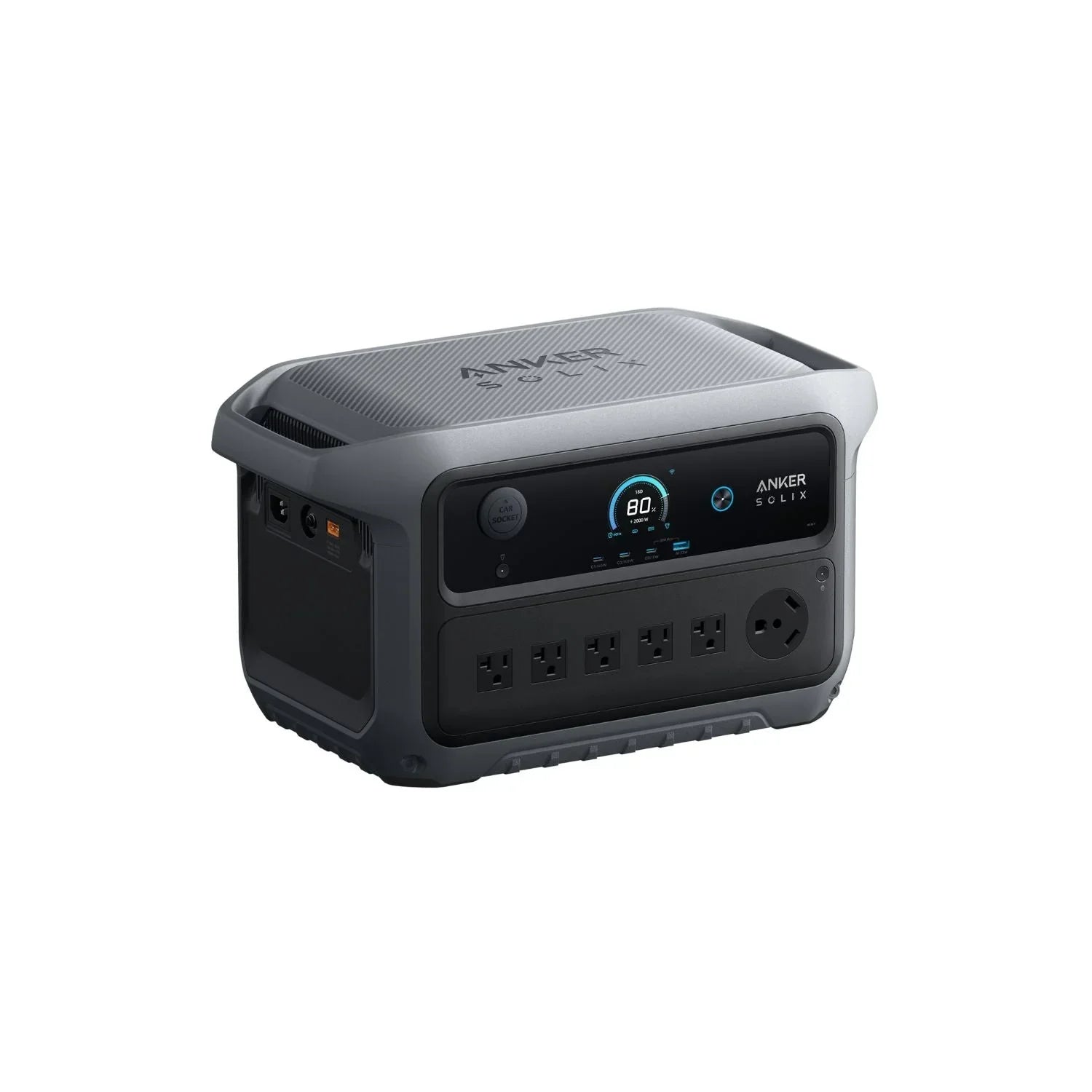 Anker SOLIX C2000 Gen 2 Portable Power Station | 2048Wh | 2400W | 800W Solar Input - Green Vista Living