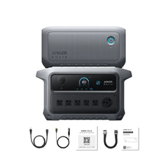 Anker SOLIX C2000 Gen 2 Portable Power Station | 2048Wh | 2400W | 800W Solar Input - Green Vista Living
