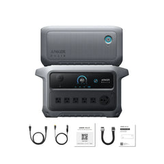 Anker SOLIX C2000 Gen 2 Portable Power Station | 2048Wh | 2400W | 800W Solar Input - Green Vista Living