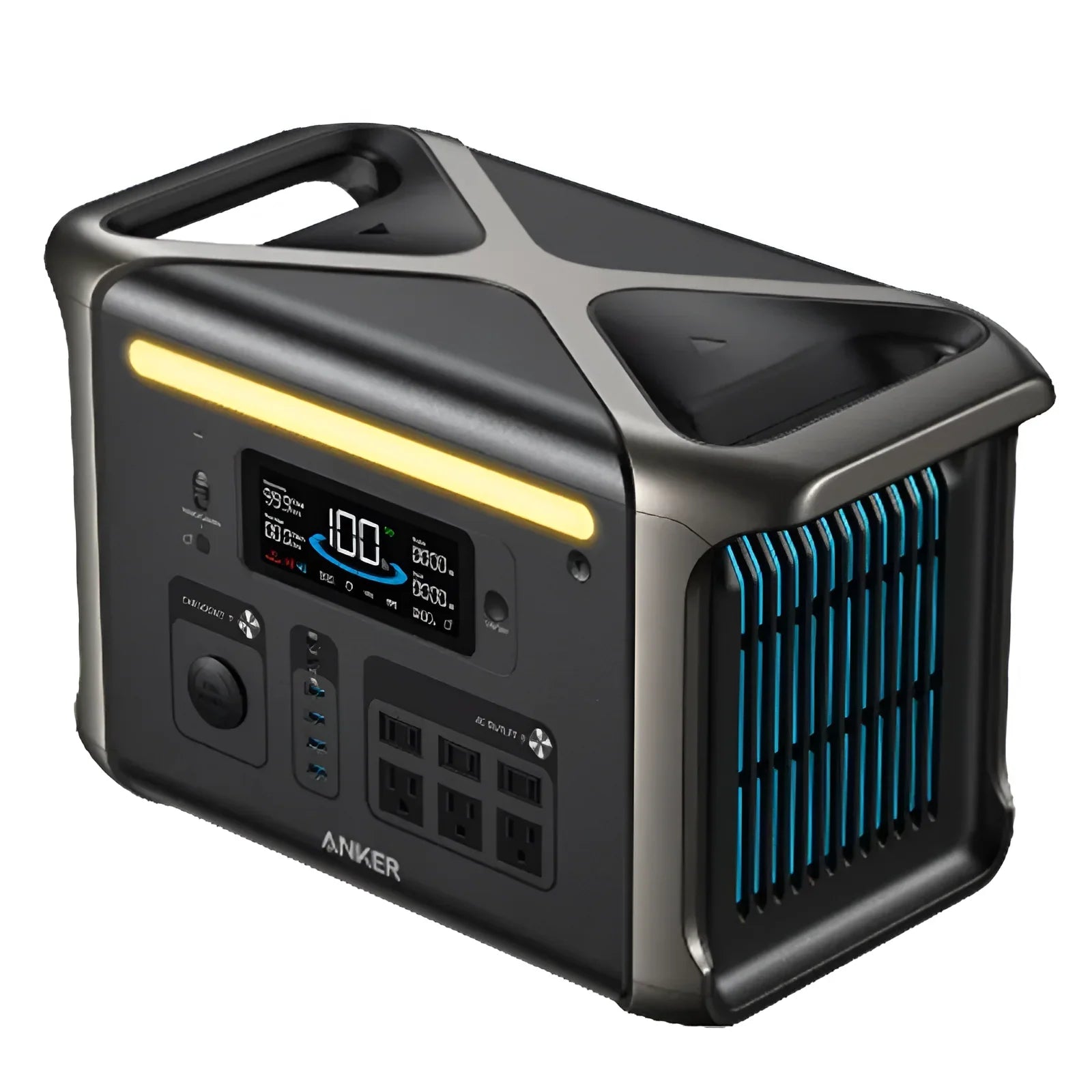 Anker SOLIX F1500 Portable Power Station 1536Wh|1800W - Green Vista Living