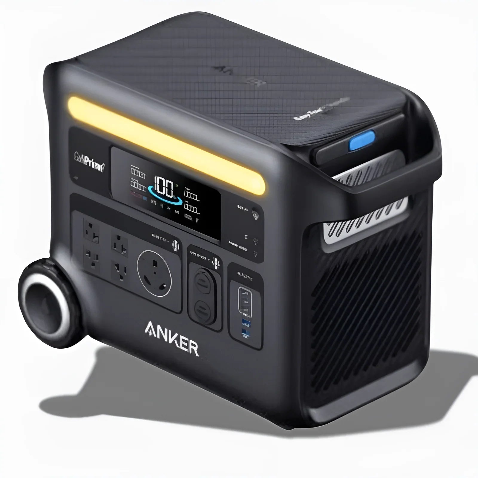 Anker SOLIX F2600 2560Wh Portable Power Station + 30A Transfer Switch - Green Vista Living