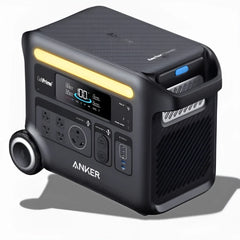 Anker SOLIX F2600 2560Wh Portable Power Station + 30A Transfer Switch - Green Vista Living